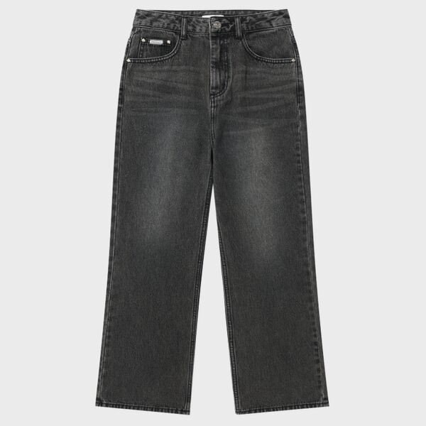 WOMEN'S SEMI-FLARED FIT DENIM PANTS
