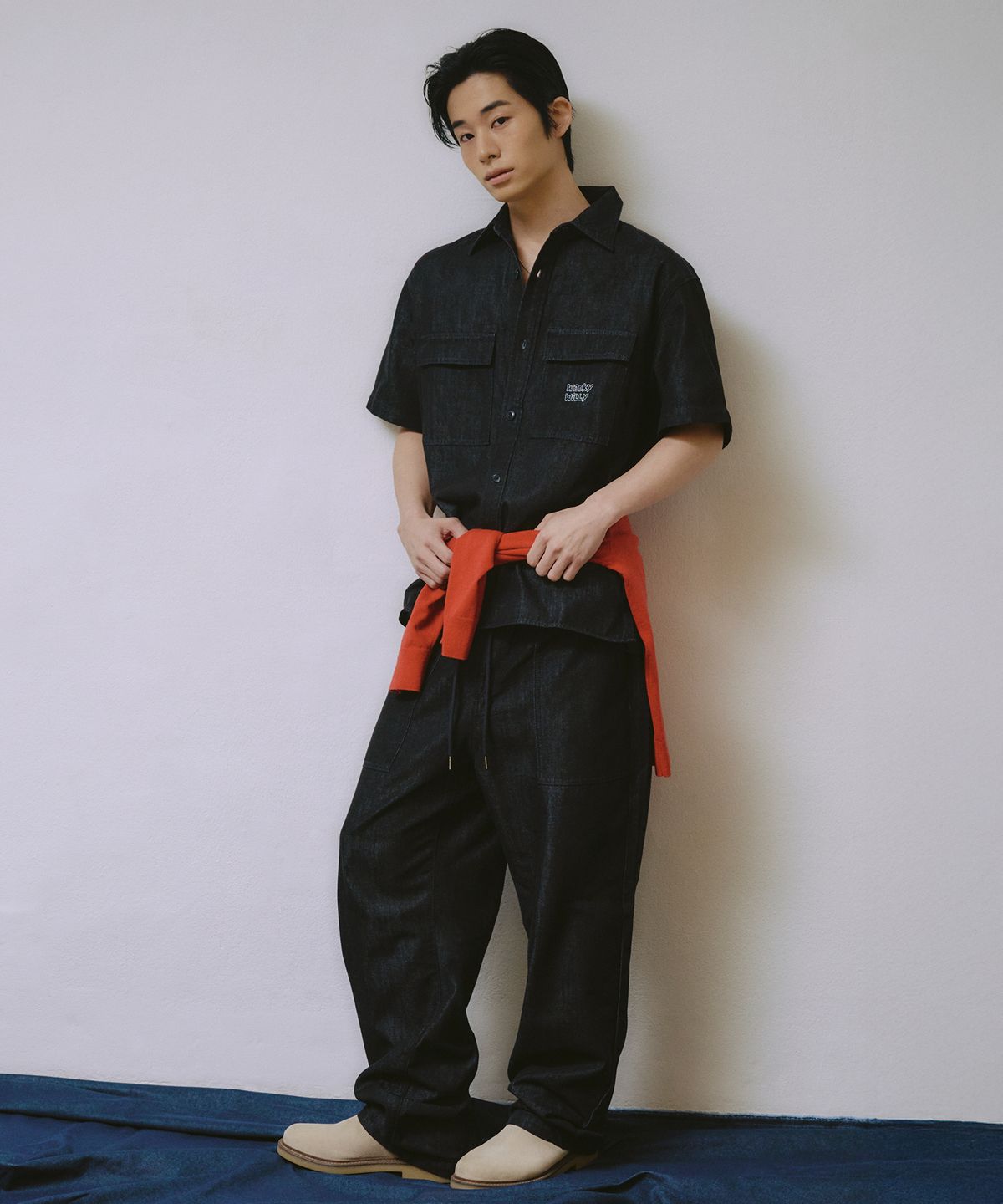 STRAIGHT EASY DENIM PANTS