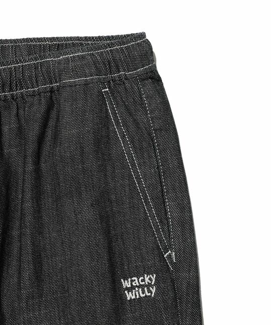 STRAIGHT EASY DENIM CARGO PANTS