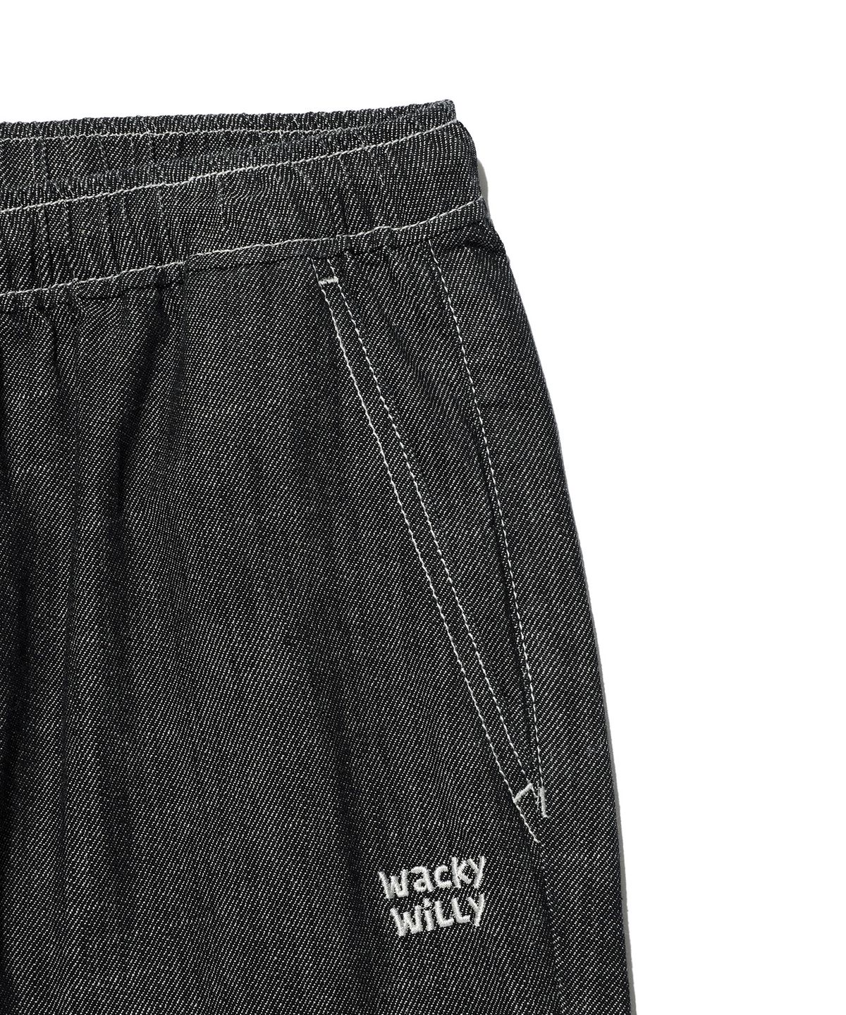 STRAIGHT EASY DENIM CARGO PANTS