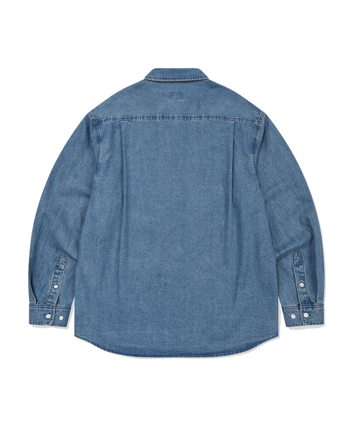 WASHING DENIM LONG SLEEVE SHIRT