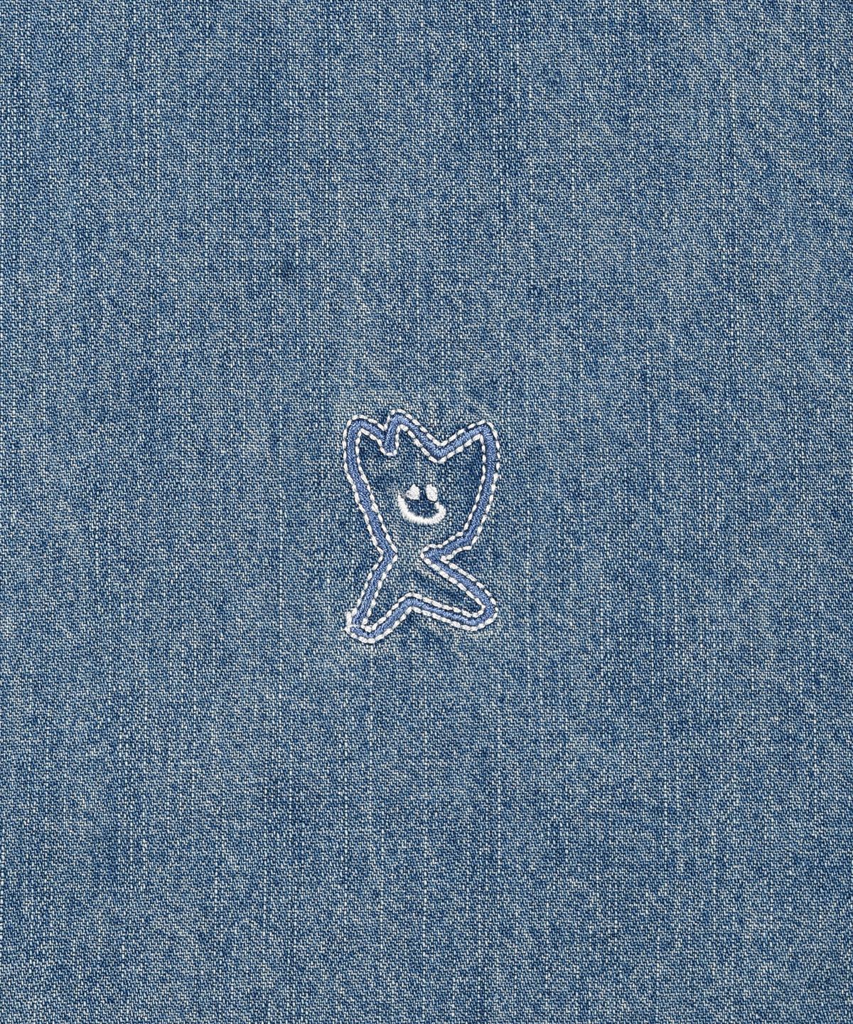WASHING DENIM LONG SLEEVE SHIRT