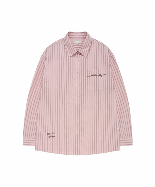 WOMEN'S BASIC COTTON OVERFIT SHIRT