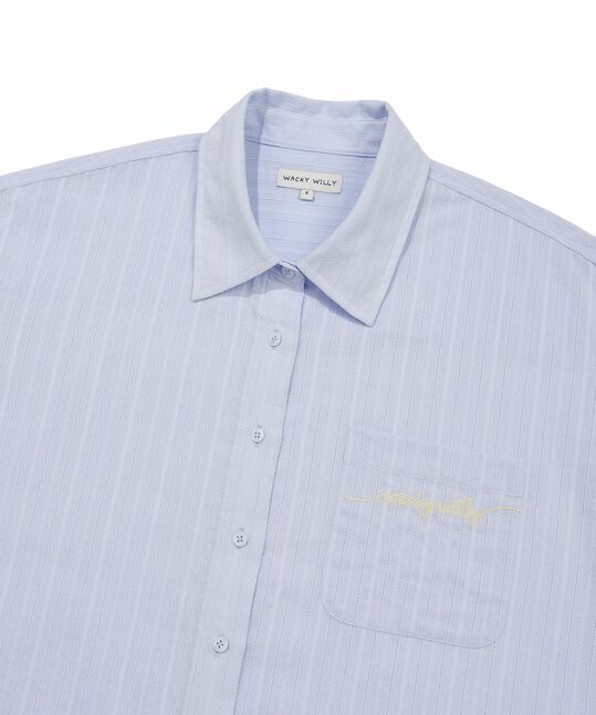 WOMEN'S BASIC COTTON OVERFIT SHIRT