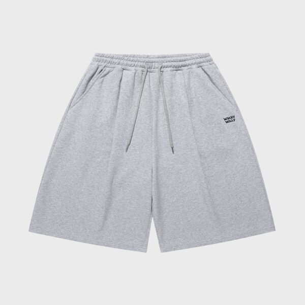 REAL WIDE SWEATSHIRT SHORTS