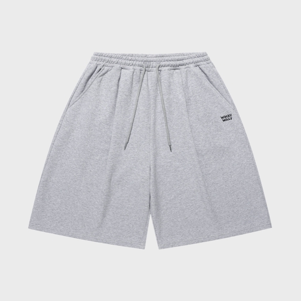 REAL WIDE SWEATSHIRT SHORTS