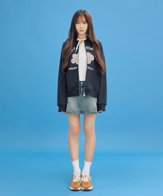 WOMEN'S DENIM MINI SKIRT