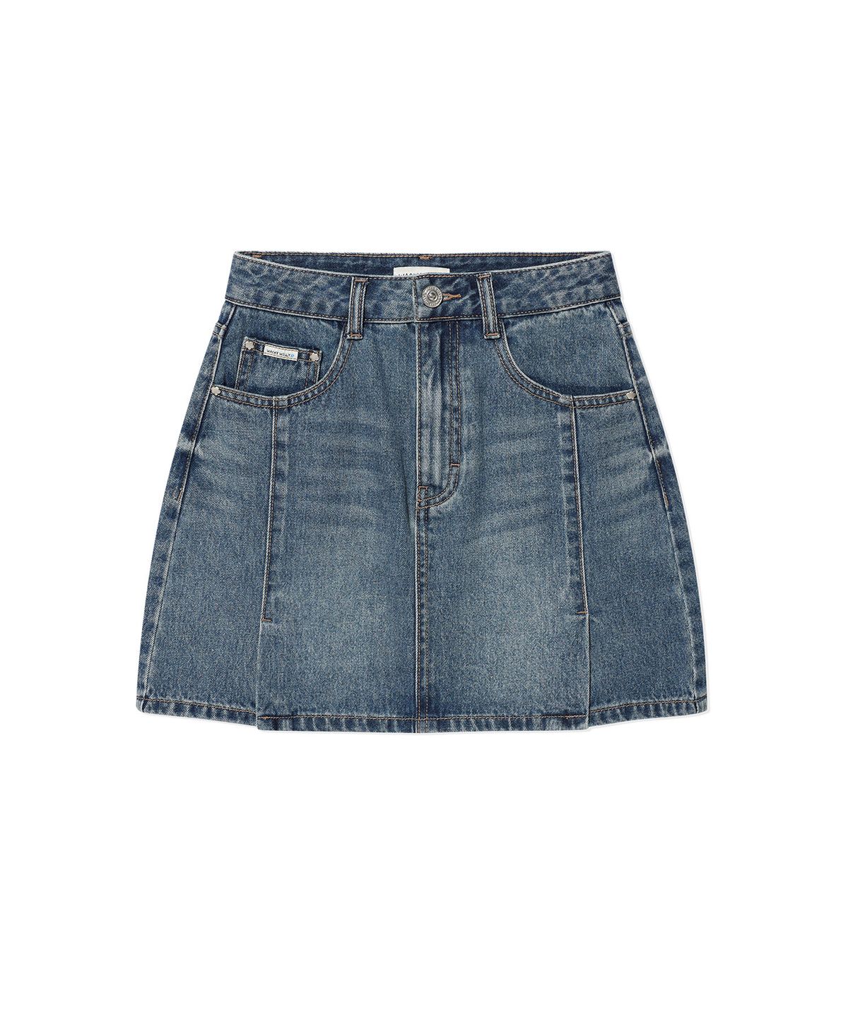WOMEN'S DENIM MINI SKIRT