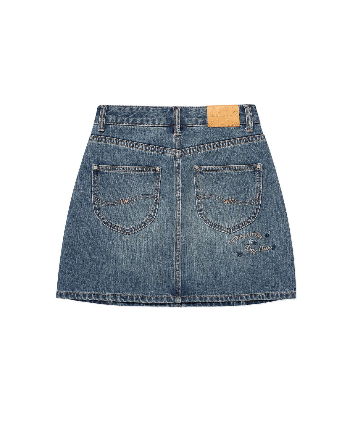 WOMEN'S DENIM MINI SKIRT