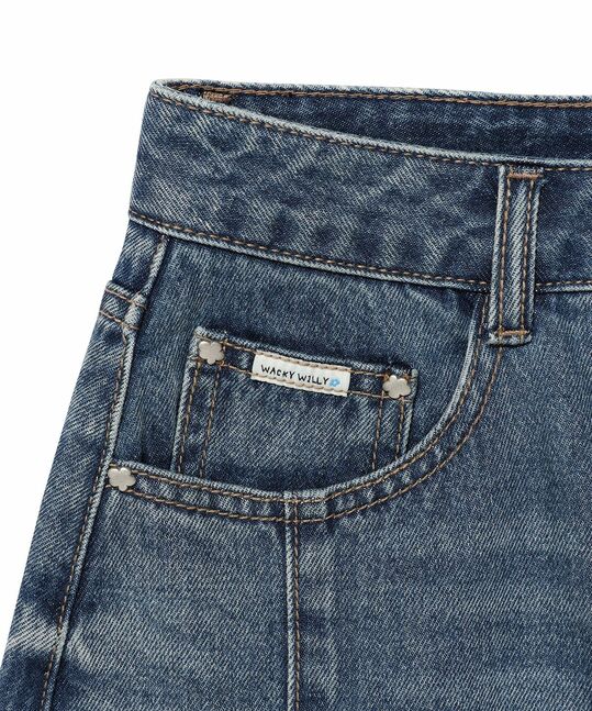 WOMEN'S DENIM MINI SKIRT