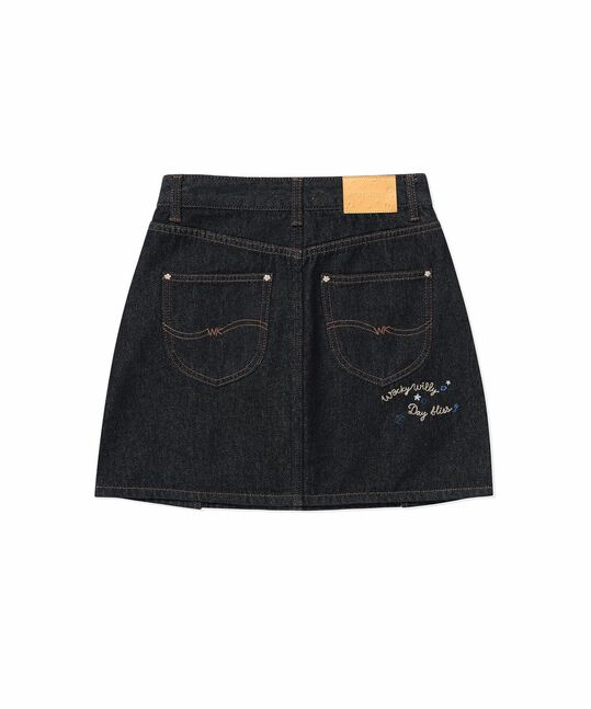 WOMEN'S DENIM MINI SKIRT