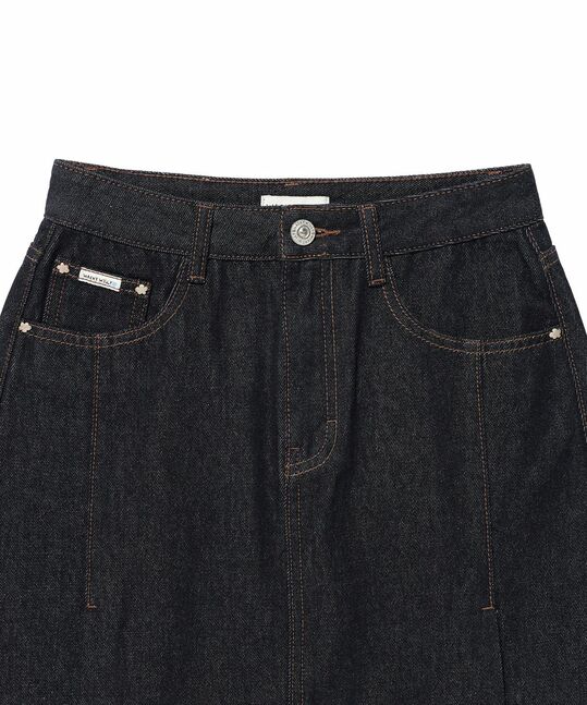 WOMEN'S DENIM MINI SKIRT