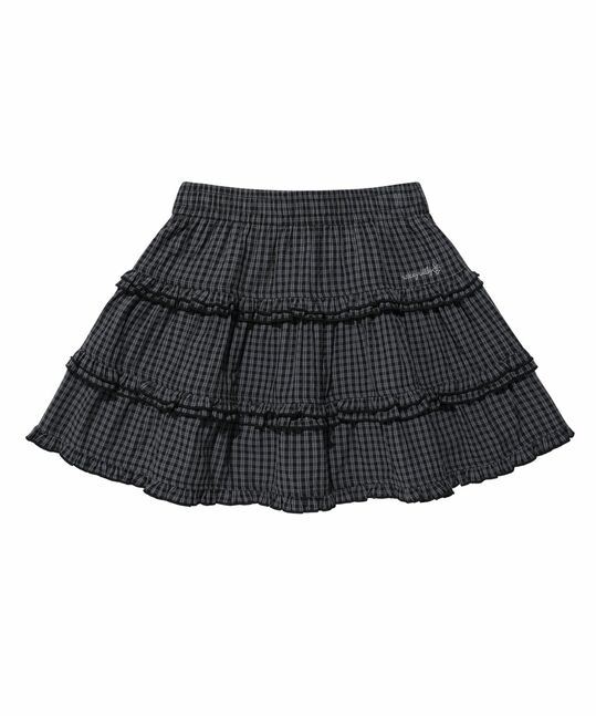 WOMEN RUFFLE MINI SKIRT