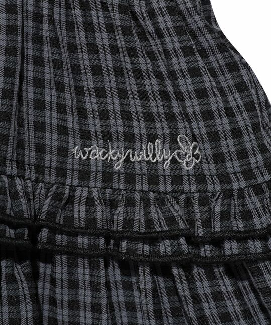 WOMEN RUFFLE MINI SKIRT