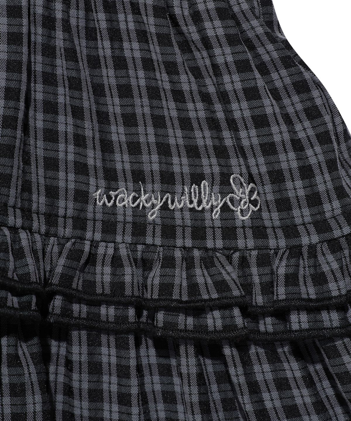 WOMEN RUFFLE MINI SKIRT
