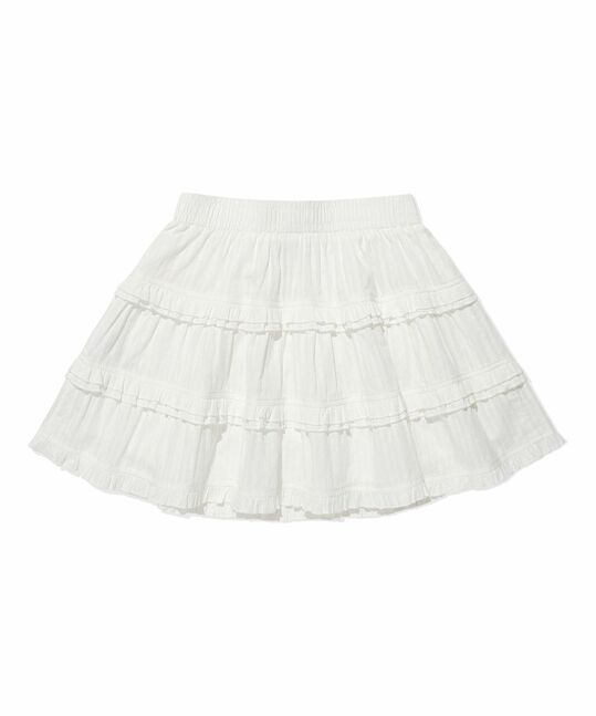 WOMEN RUFFLE MINI SKIRT