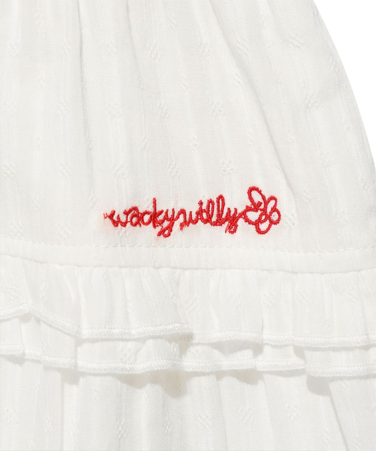 WOMEN RUFFLE MINI SKIRT