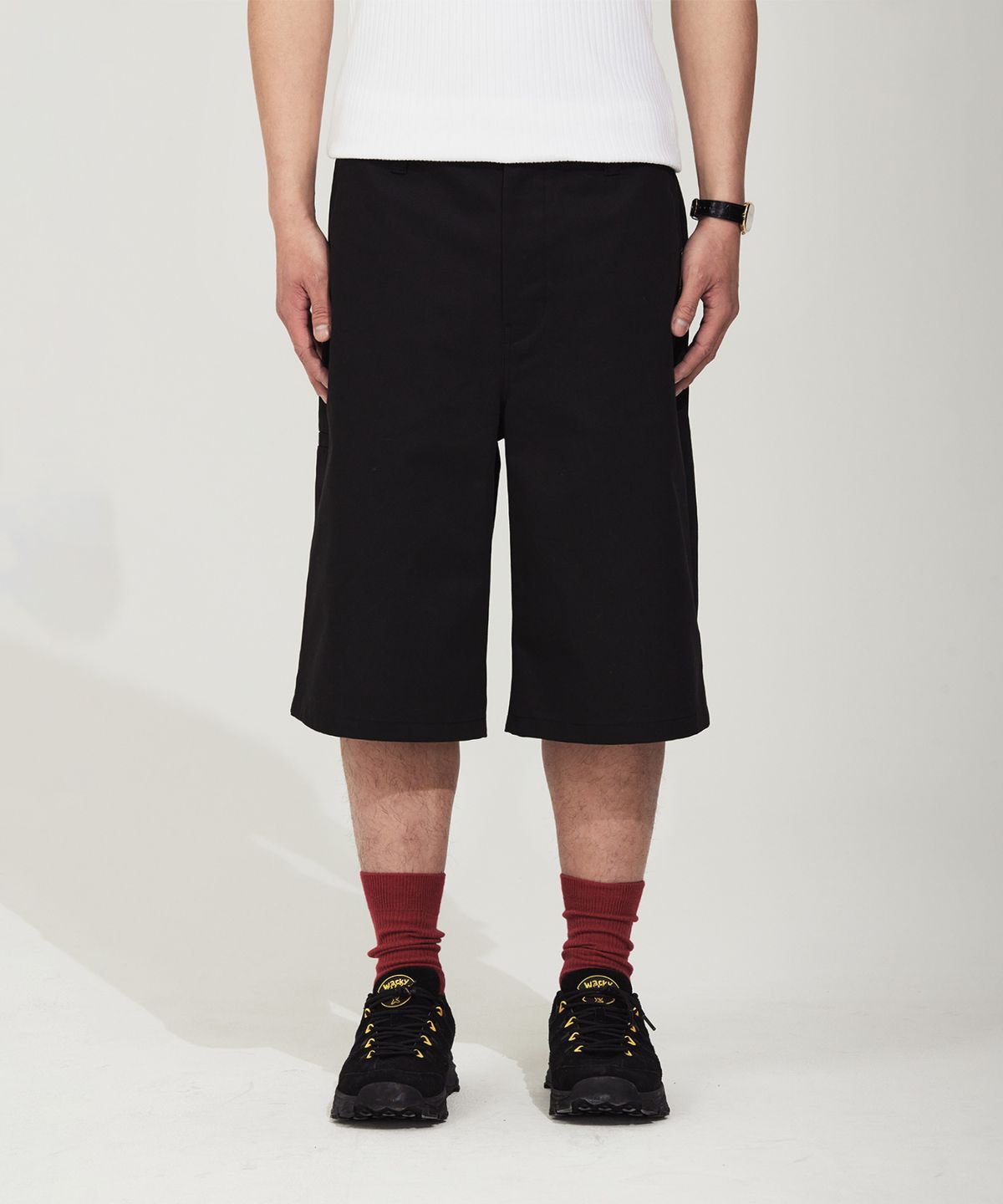COTTON BERMUDA SHORTS
