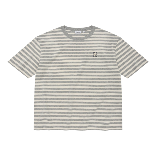 BASIC STRIPE SHORT SLEEVE T-SHIRT