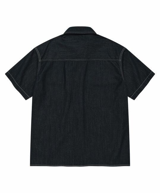 EASY DENIM SHORT-SLEEVE SHIRT