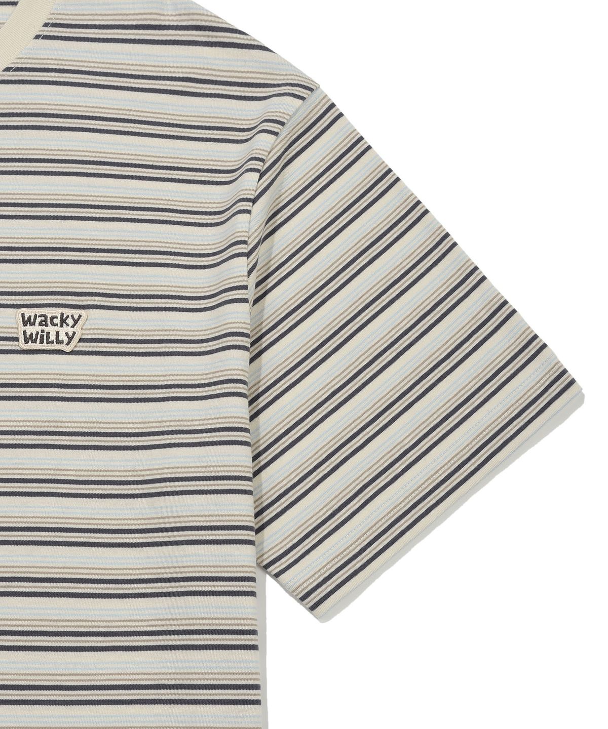 MULTI STRIPE SHORT SLEEVE T-SHIRT