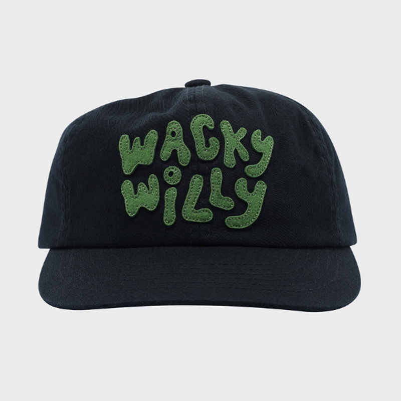 LOGO APPLIQUE HALF FLAT CAP