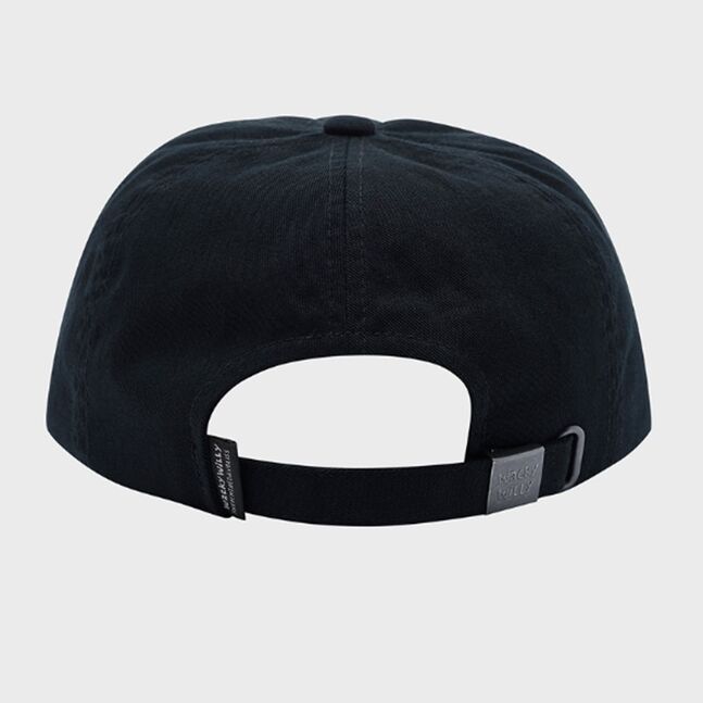 LOGO APPLIQUE HALF FLAT CAP
