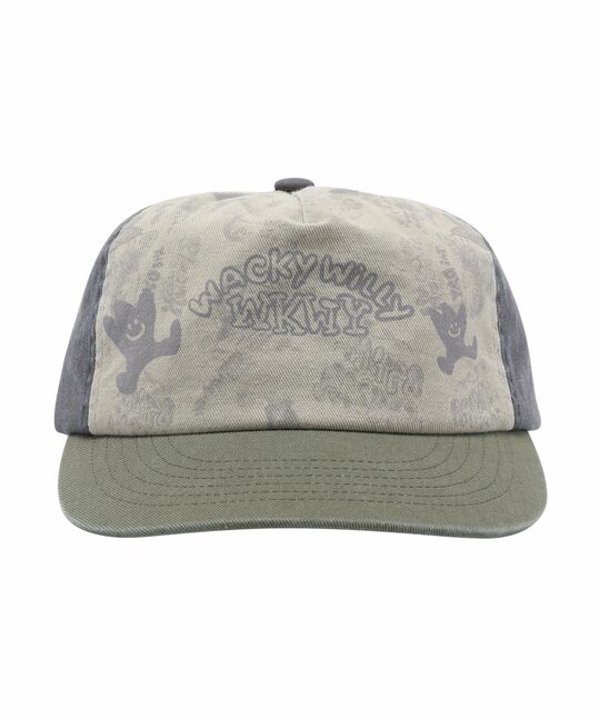 GRAPHIC HALF FLAT CAP