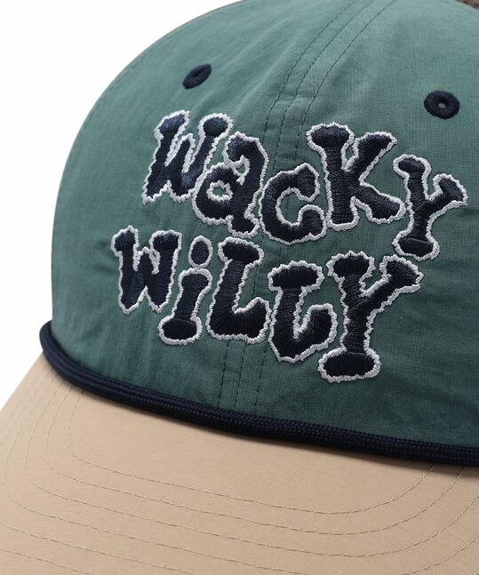 WACKY WILLY APPLIQUE FLAT CAP
