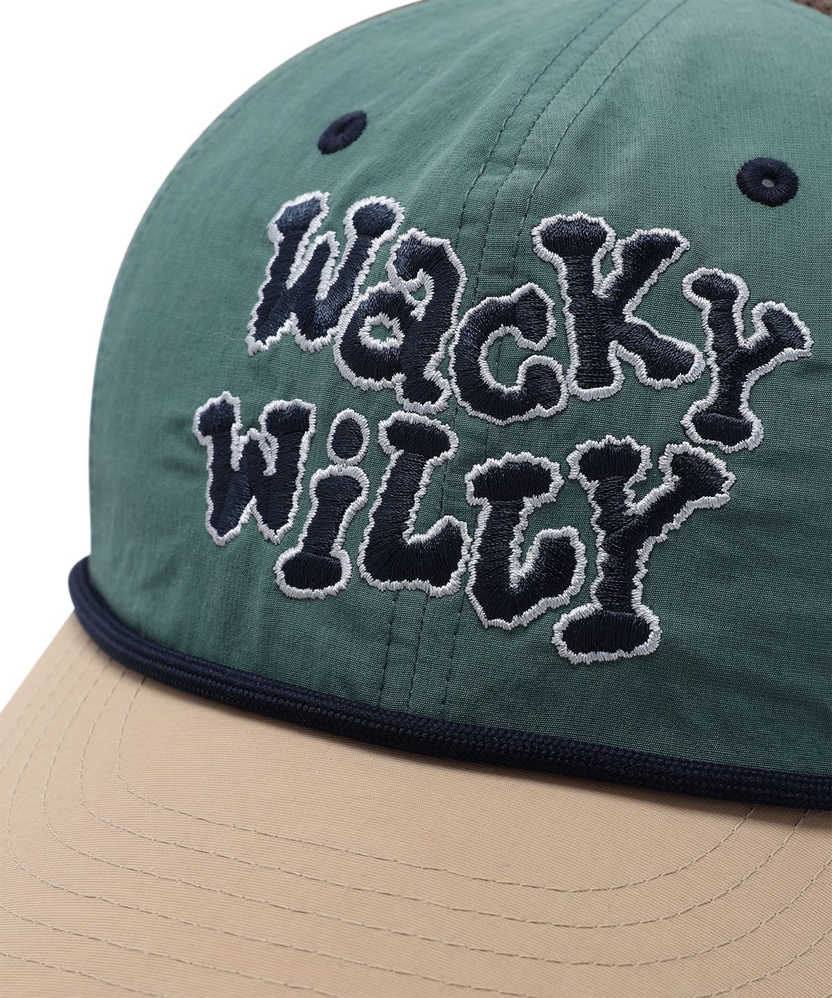 WACKY WILLY APPLIQUE FLAT CAP