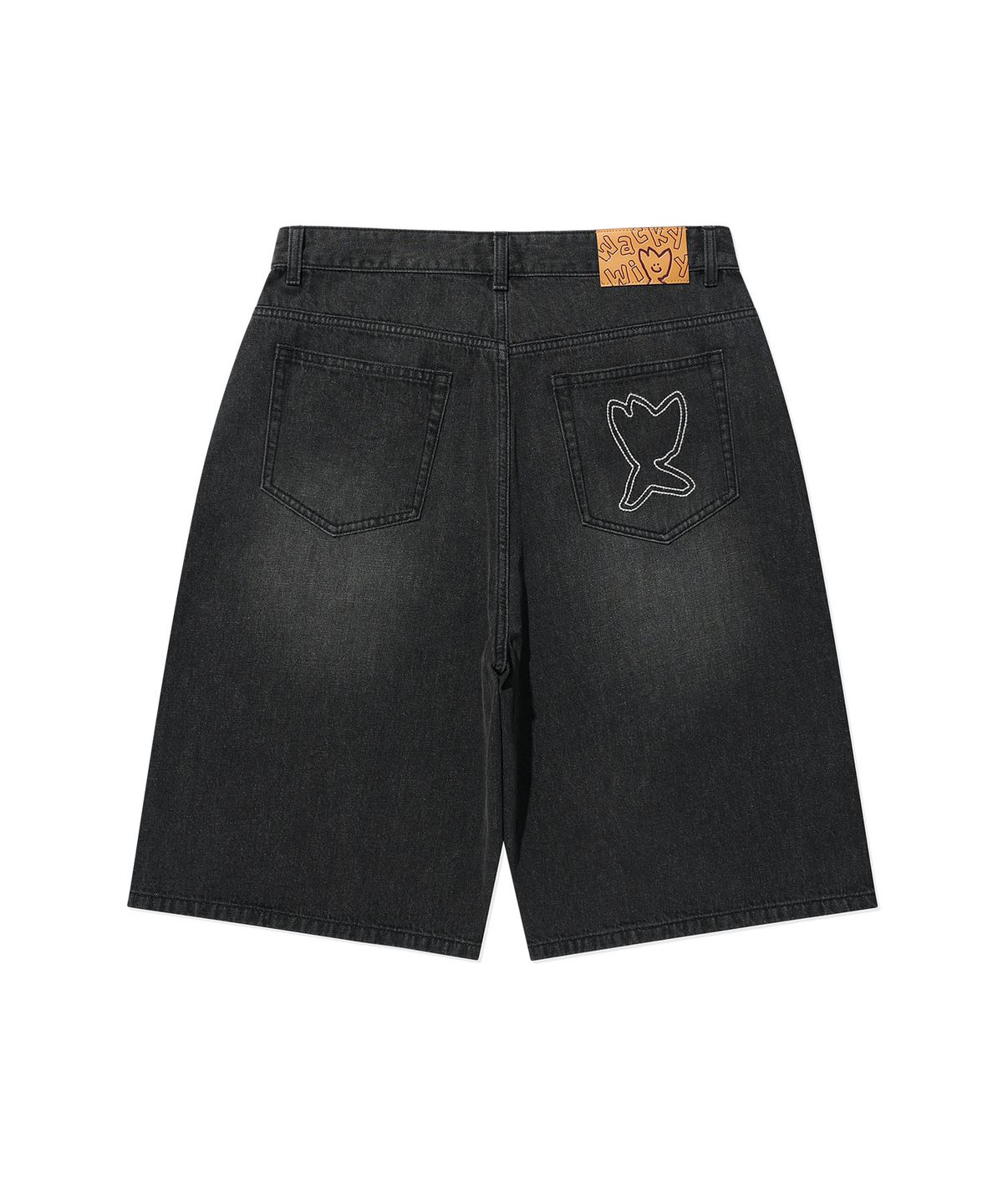 BASIC BERMUDA DENIM SHORTS