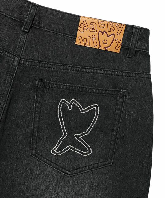 BASIC BERMUDA DENIM SHORTS