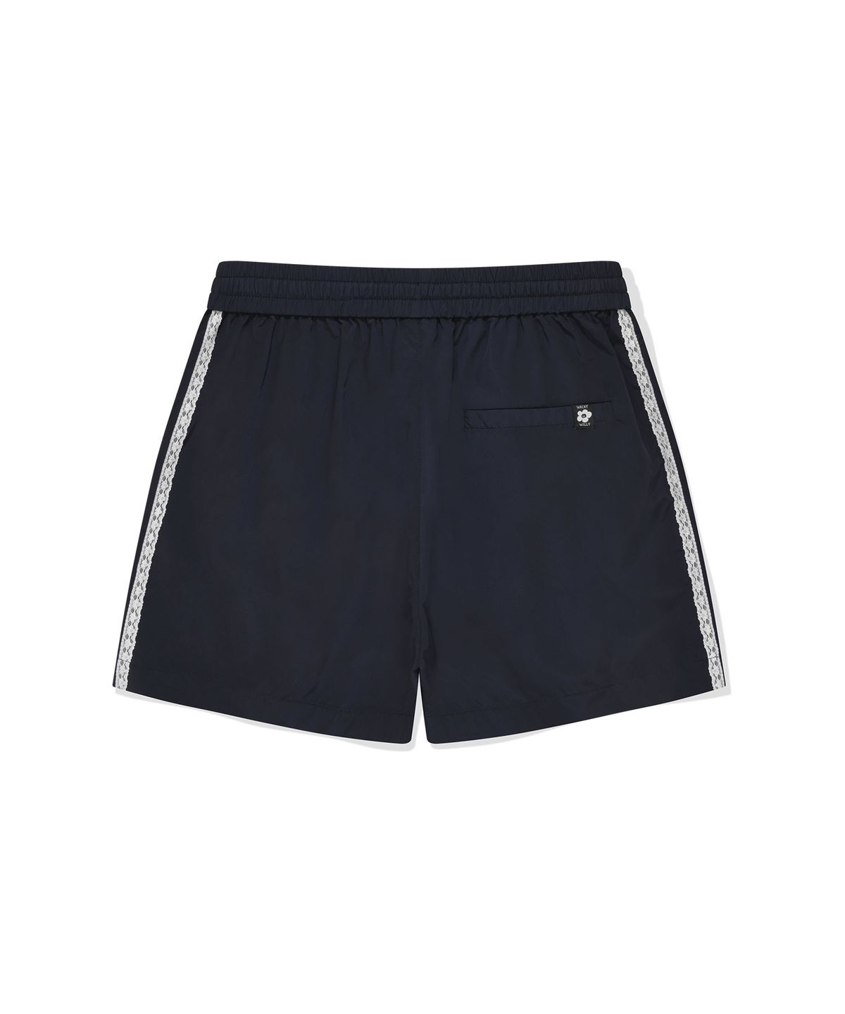WOMEN’S LACE TRACK SHORTS