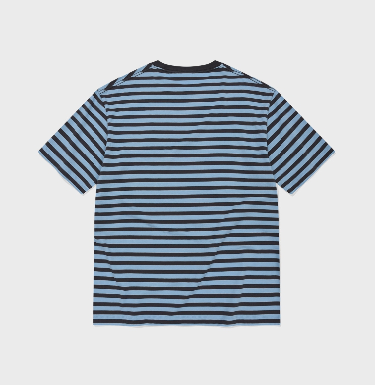 BASIC STRIPE SHORT SLEEVE T-SHIRT