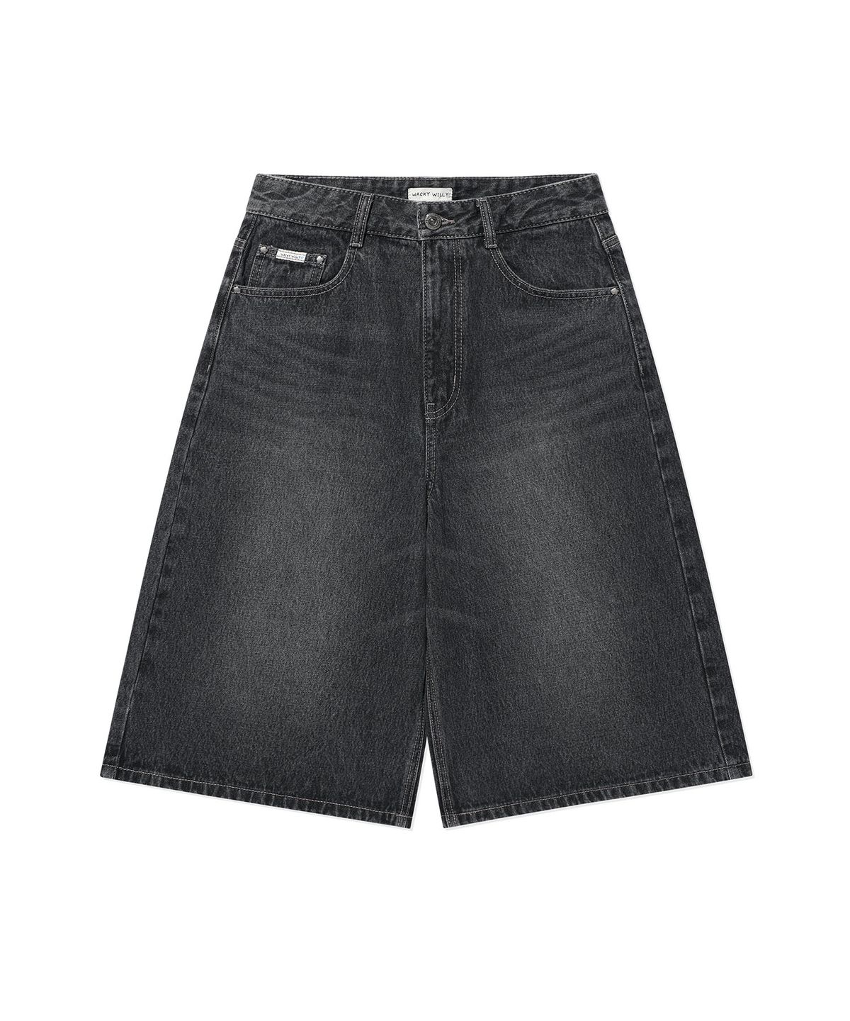 WOMEN’S APPLIQUE DENIM BERMUDA PANTS