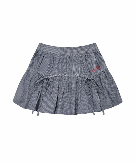 WOMEN’S BALLOON RIBBON MINI SKIRT