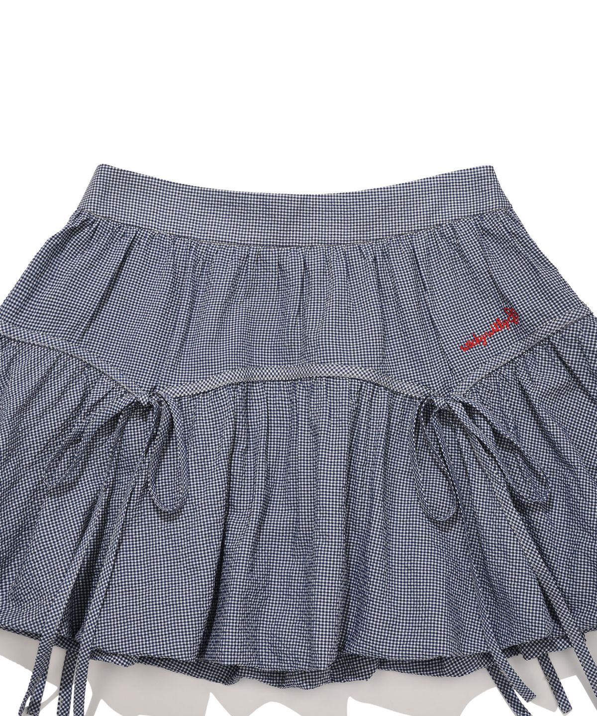 WOMEN’S BALLOON RIBBON MINI SKIRT