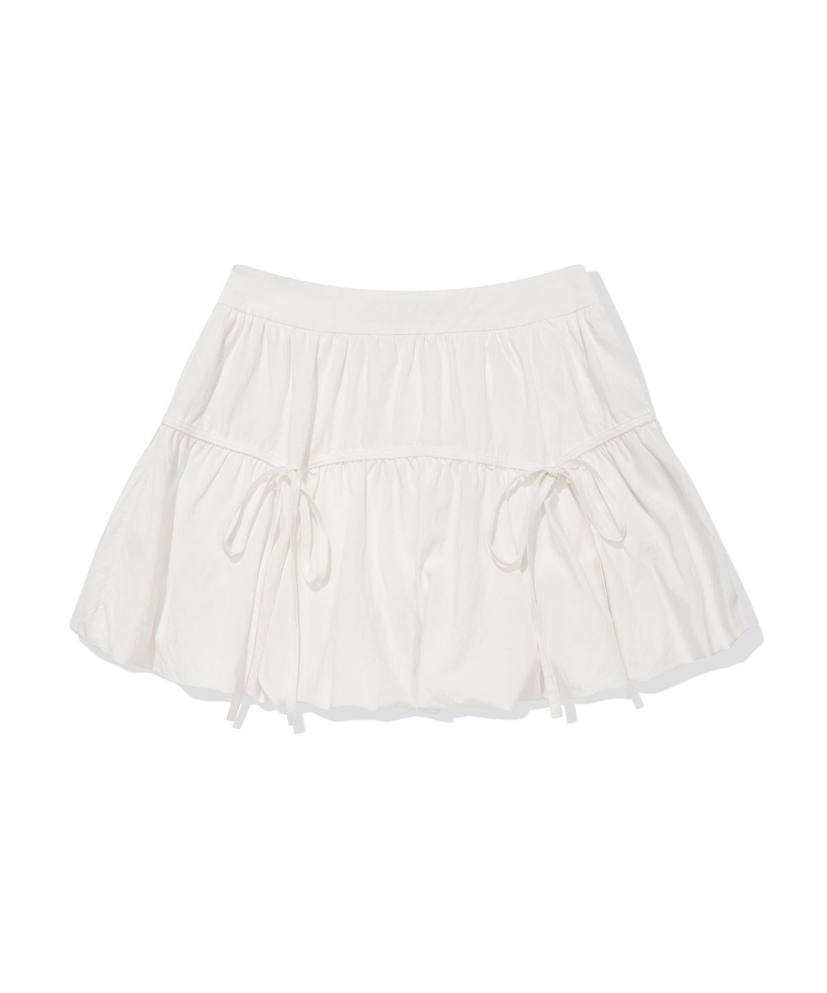 WOMEN’S BALLOON RIBBON MINI SKIRT