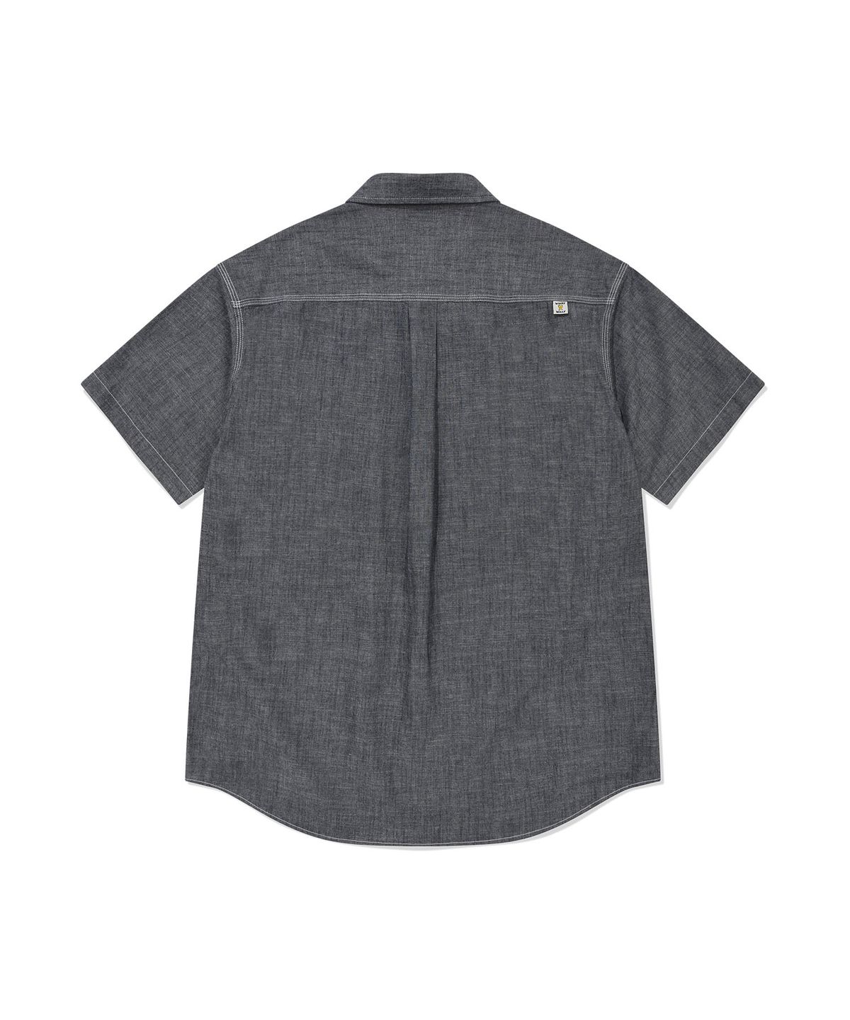 CHAMBRAY SHORT-SLEEVE SHIRT