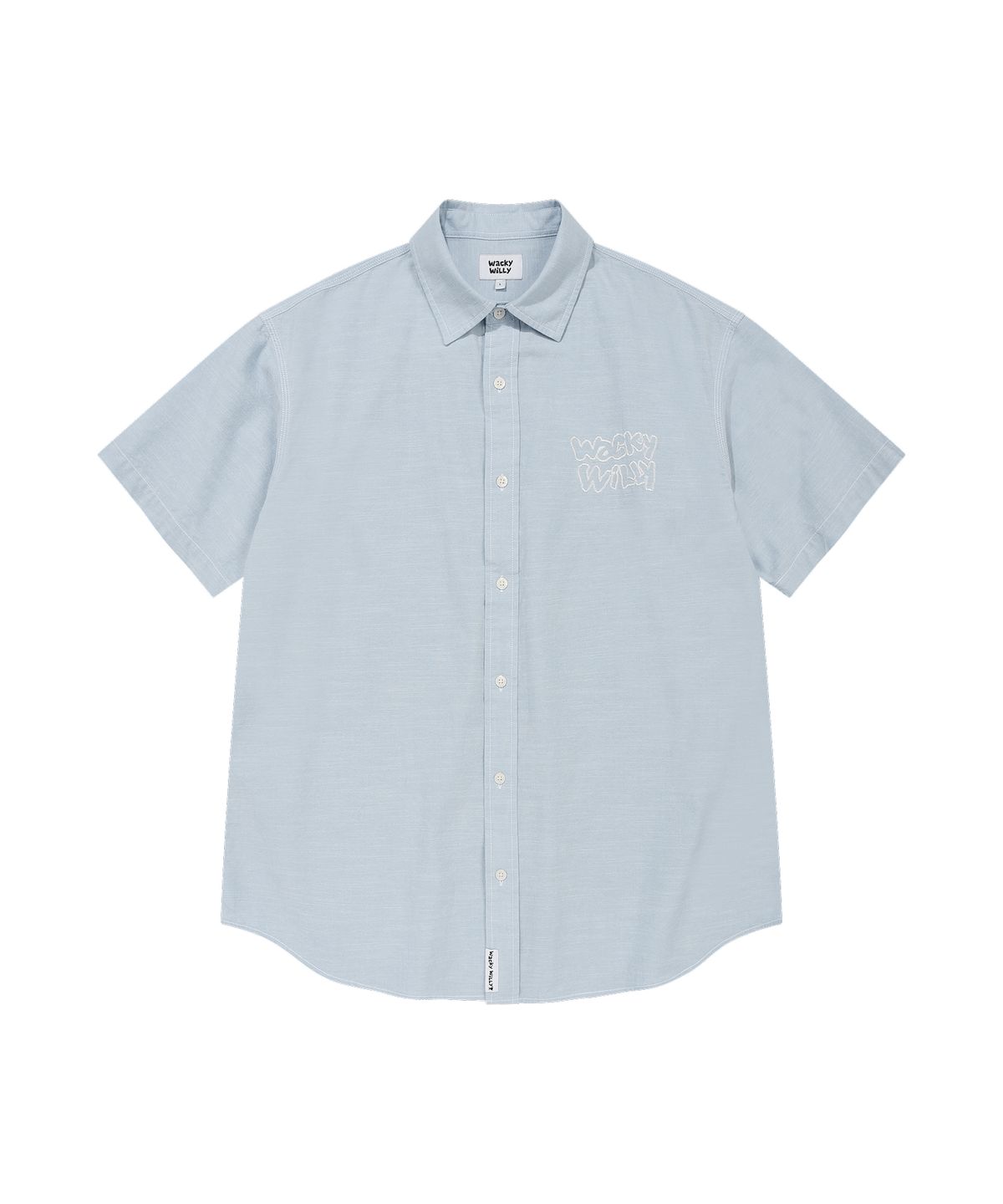 CHAMBRAY SHORT-SLEEVE SHIRT