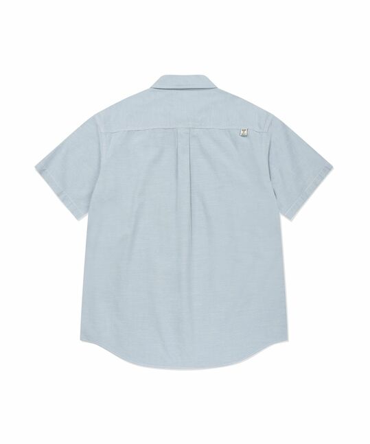 CHAMBRAY SHORT-SLEEVE SHIRT