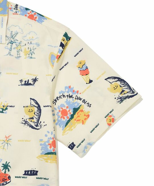 KIKY HAWAIIAN SHORT-SLEEVE SHIRT
