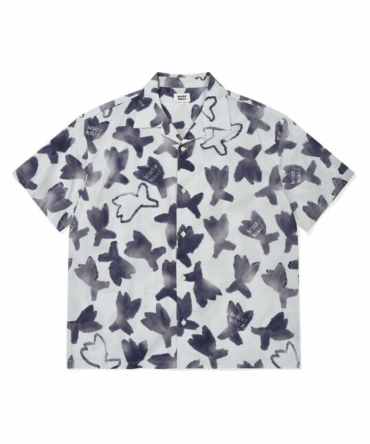 KIKY PATTERN GRAPHIC SHORT-SLEEVE SHIRT