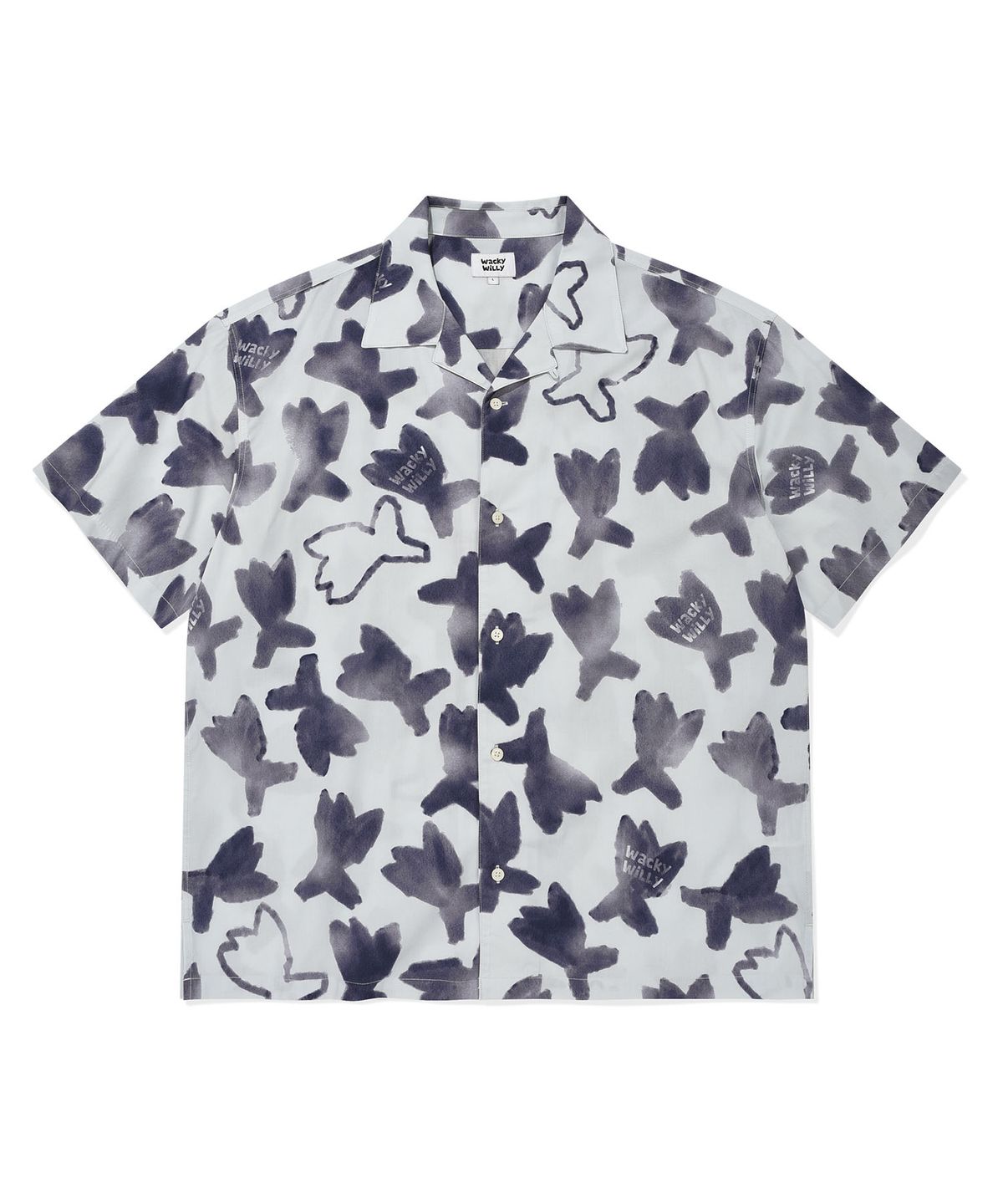 KIKY PATTERN GRAPHIC SHORT-SLEEVE SHIRT