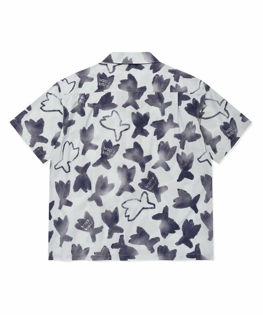 KIKY PATTERN GRAPHIC SHORT-SLEEVE SHIRT