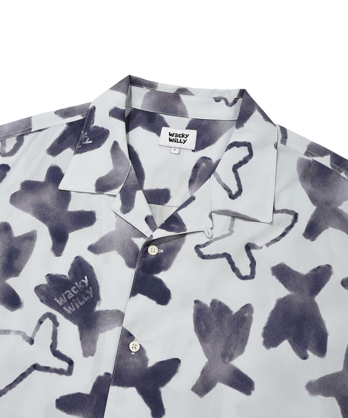 KIKY PATTERN GRAPHIC SHORT-SLEEVE SHIRT