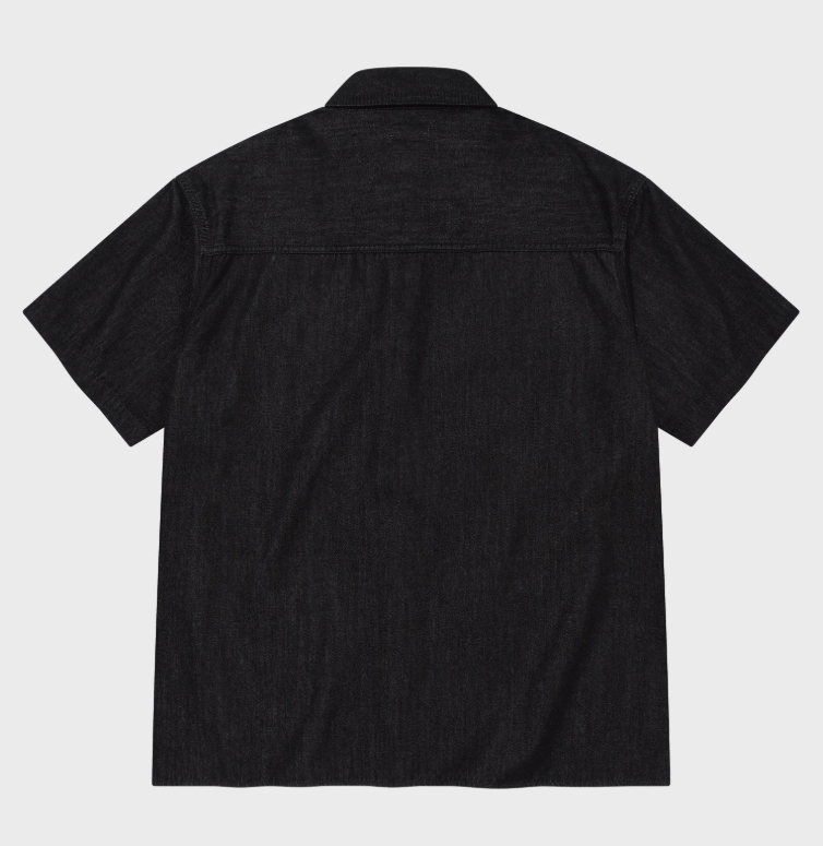 EASY DENIM SHORT-SLEEVE SHIRT