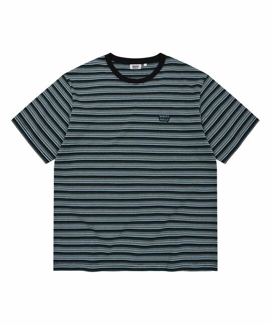 MULTI STRIPE SHORT SLEEVE T-SHIRT