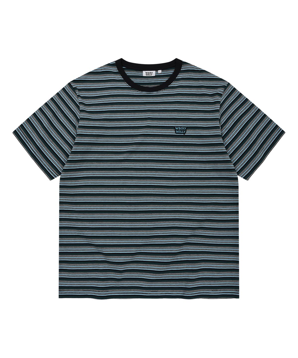 MULTI STRIPE SHORT SLEEVE T-SHIRT