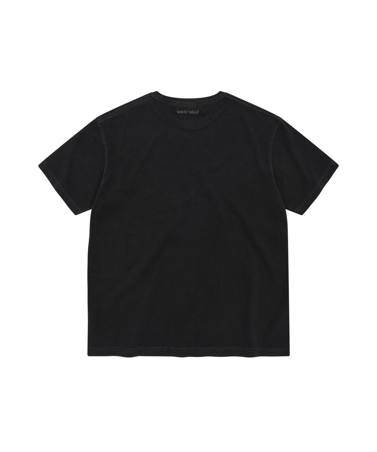 DENIM LIKE SHORT SLEEVE T-SHIRT
